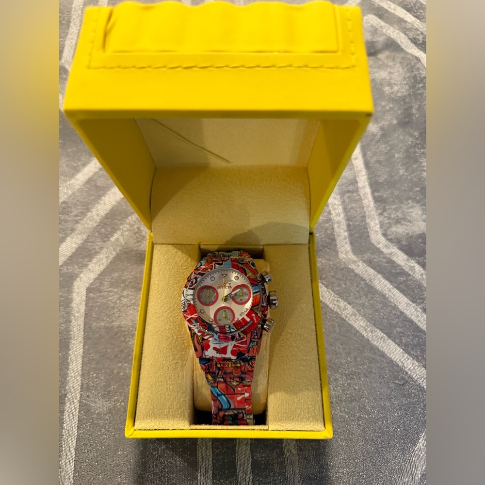 Graffiti Invicta Watch
